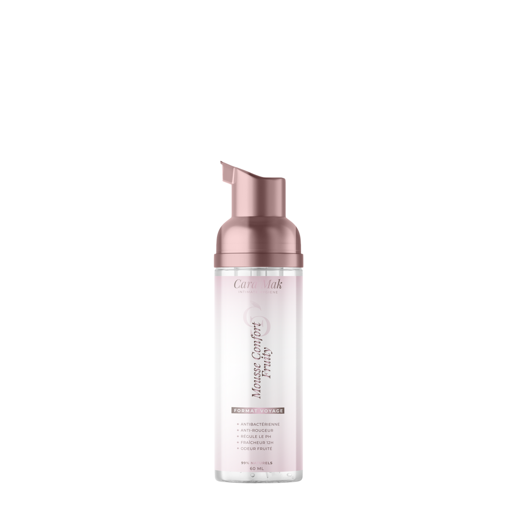 Mousse Confort Fruity – Format Voyage